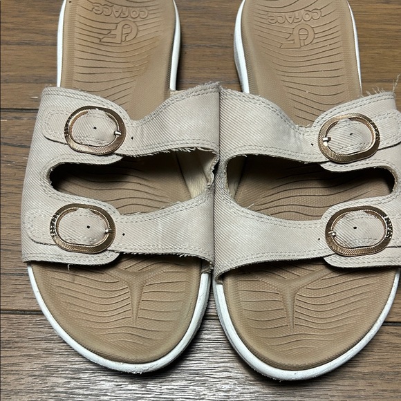 Double Buckle Orthopedic Sandals - Picture 3 of 7